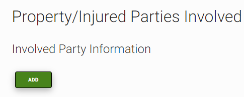 Click &quot;Add&quot; button to upload claimant information for third party claims